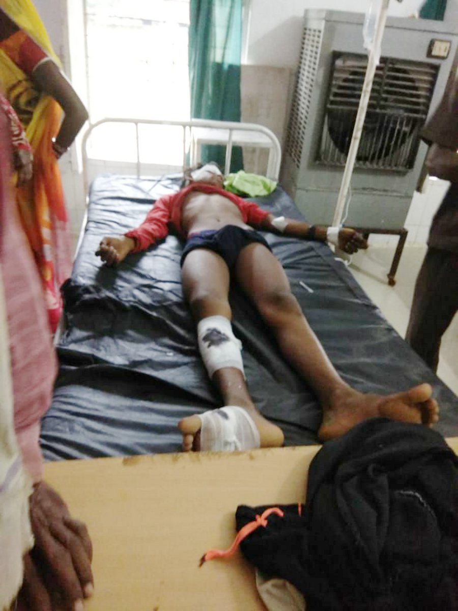 Accident occurred in Singrauli town, two youth died