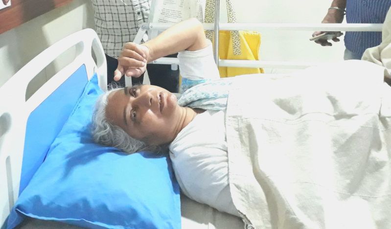 NBA Medha Patkar condition improves