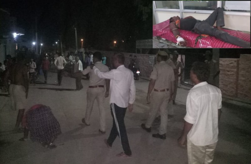 देर रात दो पक्ष भिड़े, एक-दूसरे पर लाठियों और पत्थरों से किया हमला, 8 घायल