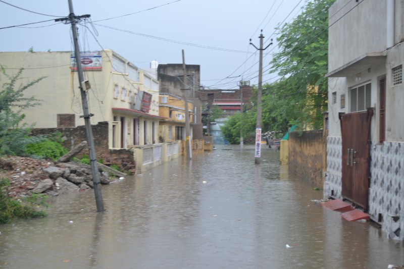 rain water in colony