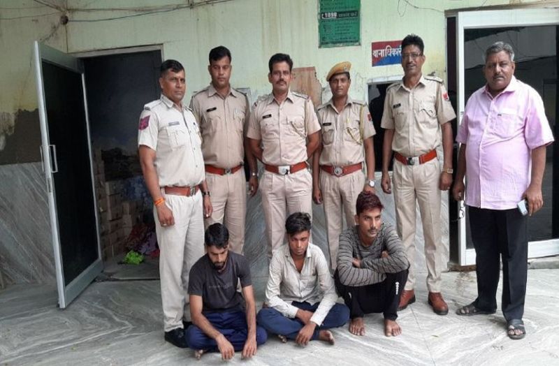 छह लाख से भरा बैग लूटने के आरोपी पांच महीने बाद चढ़े पुलिस के हत्थे