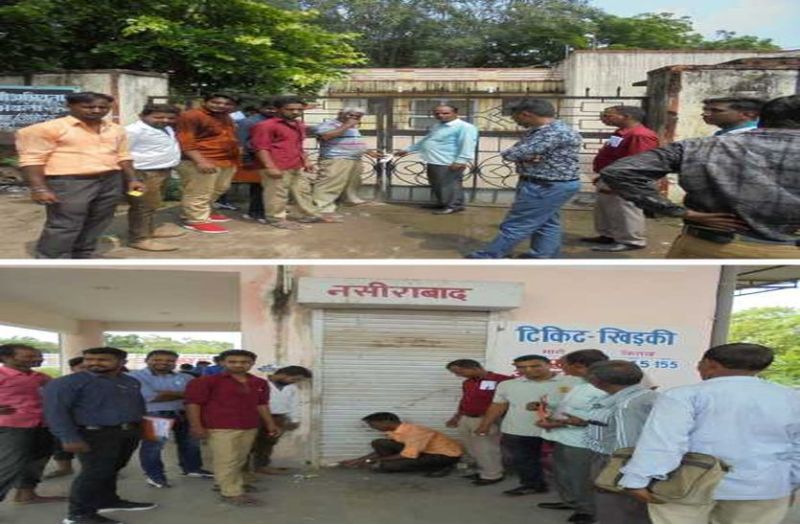 बकाया कर राशि नहीं चुकाई तो नसीराबाद छावनी परिषद ने किए रोडवेज व विद्युत निगम कार्यालय के कई कक्ष सील