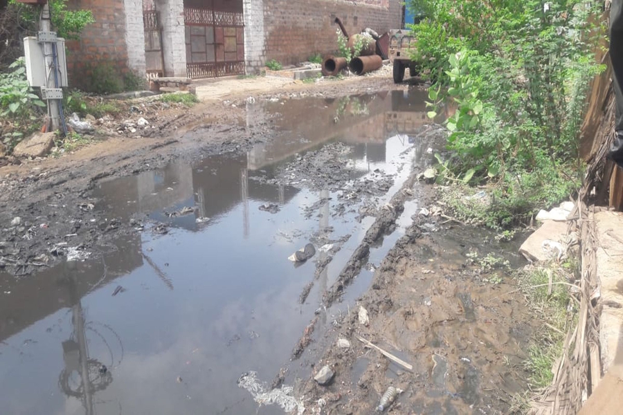 poor condition of roads at RIICO industrial area of jodhpur