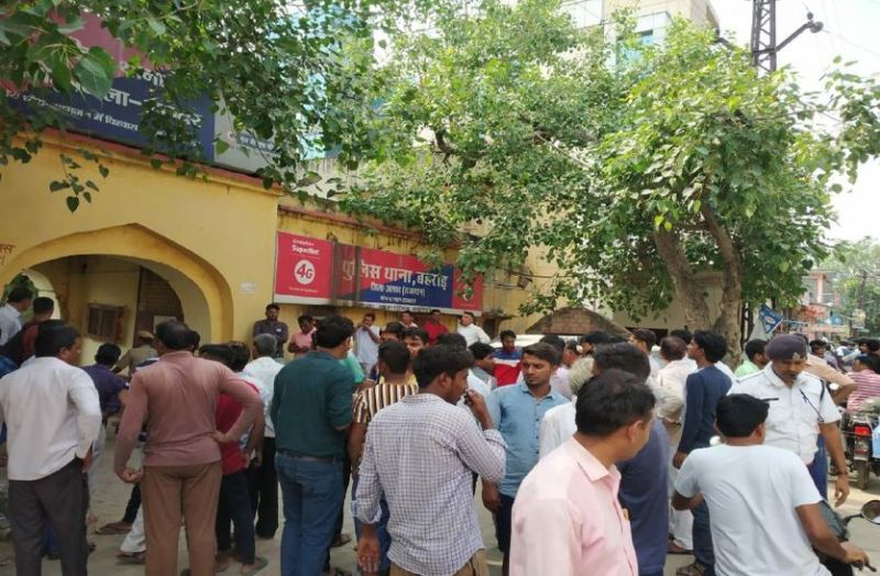 Firing In Behror Police Station Alwar Prisoner Fled After Firing