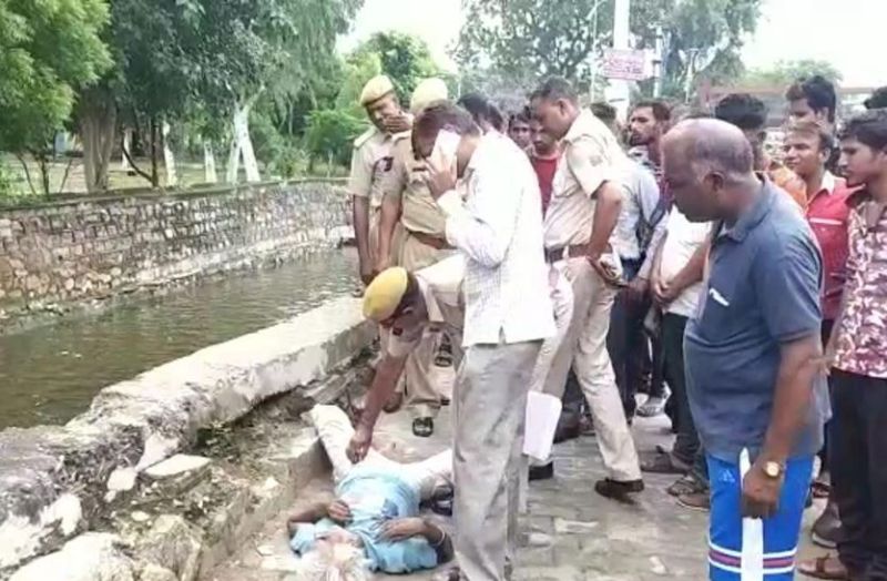 तोपदड़ा आनासागर स्कैप चेनल के पास मिला शव