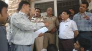 home guard and nursing staff fight in MDM hospital jodhpur