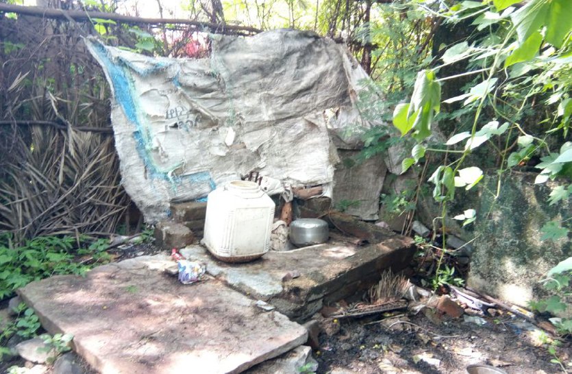 Sarpanch built toilets without a pit