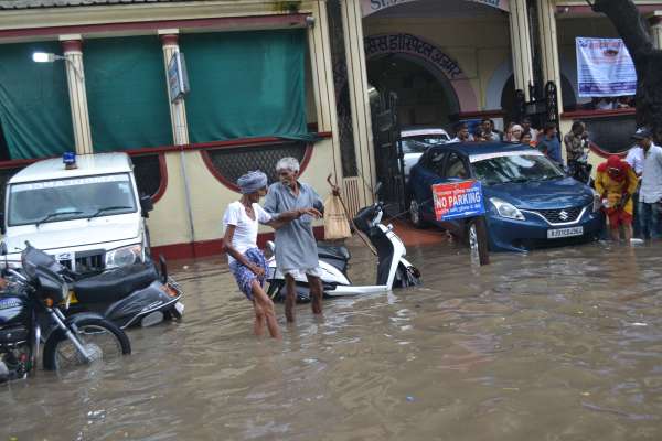 Heavy rain in ajmer
