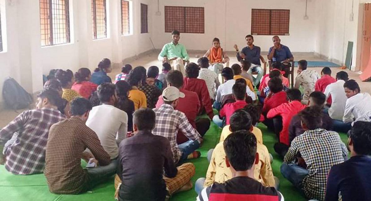 Discussion held in the meeting of the student council