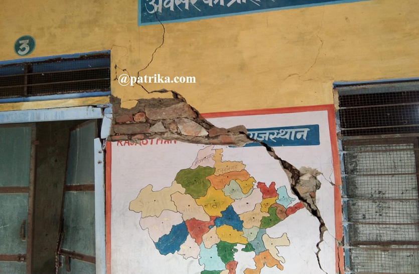 जर्जर भवनों में पढऩे को मजबूर नौनिहाल, 108 स्कूल भवन चिन्हित, शिक्षा विभाग के अधिकारी मौन