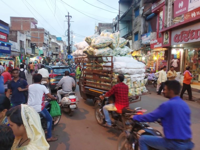 People troubled by jam in the city