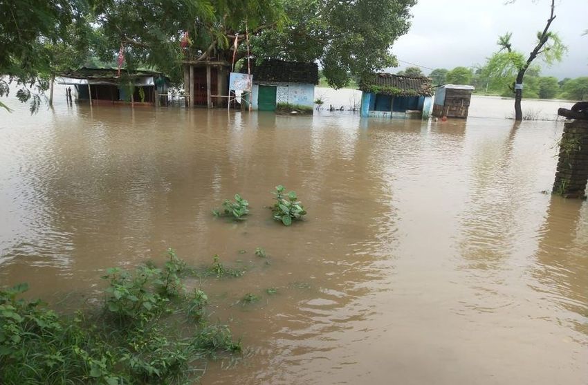Narmada River, Flood, Jhansiaghat, Selfie, Narmada Coast, Flood
