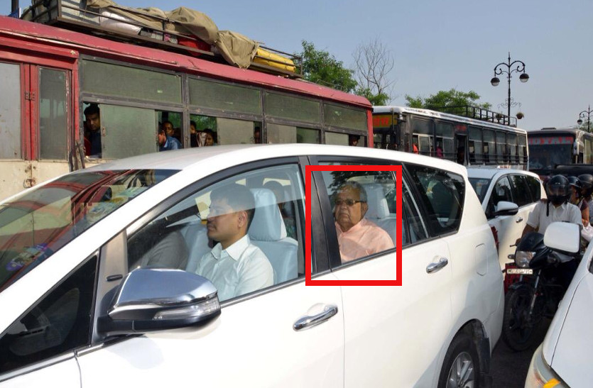 Kalraj Mishra, New Governor of Rajasthan in road traffic