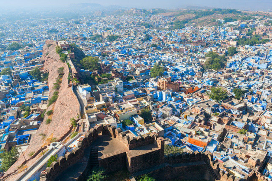 elevated roads and river front development in jodhpur