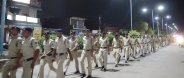 Singrauli police flag march