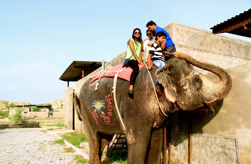 देश का पहला हाथी गांव बसा है जयपुर में