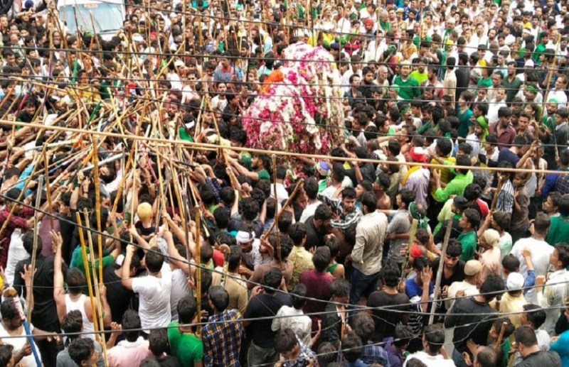 Moharram procession in Prayagraj show strength in memory of martyrs