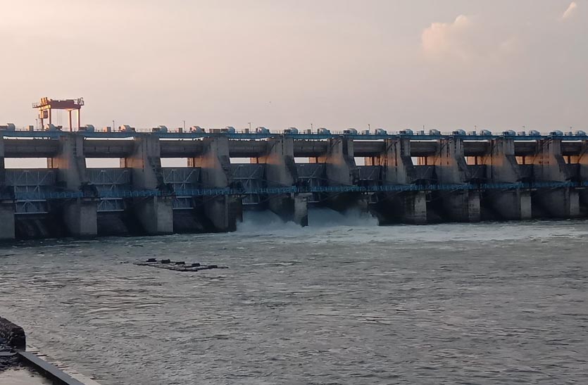 Water level in dams