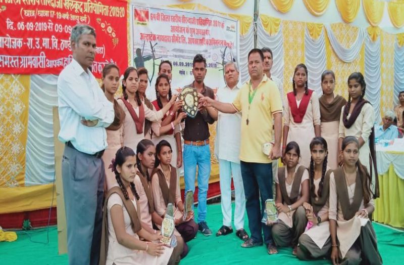 तीरंदाजी इण्डियन राउण्ड छात्र में भूला विजेता व वालोरिया रहा उप विजेता