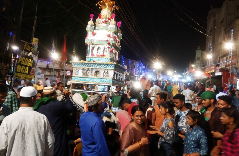 Moharram festival celebrated in Katni