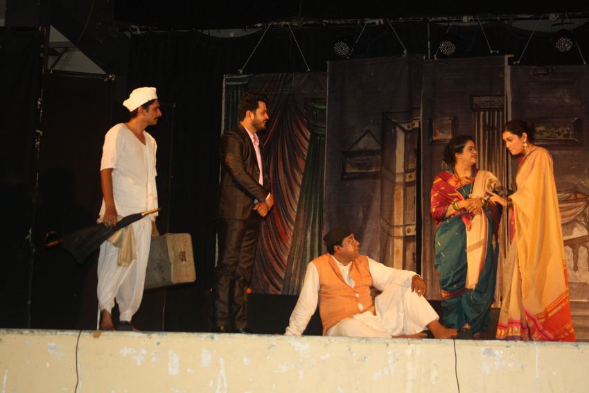 drama-swami vivekanand college-gold madel-rang sarokar natya samati