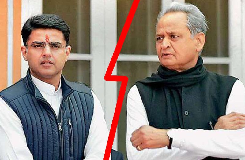 ashok gehlot and sachin pilot