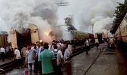 Mumbai-Jaipur Superfast rake caught fire