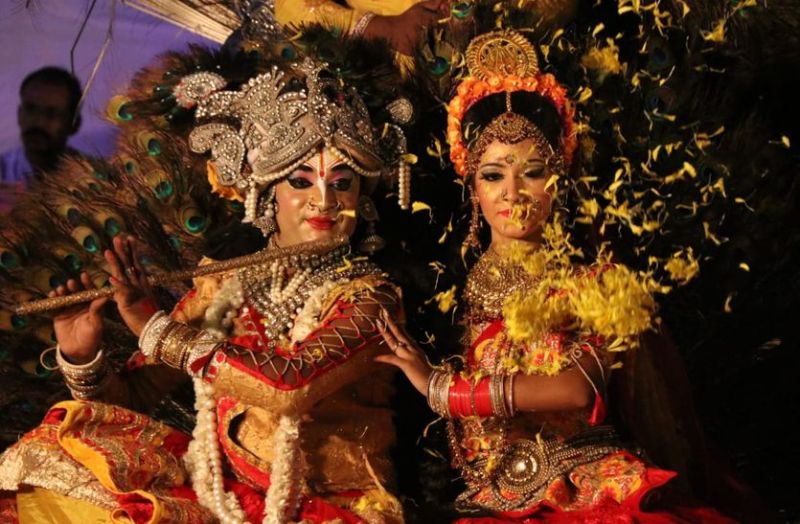 कृष्ण भक्ति की बही ऐसी रसधारा की डूब गए श्रोता