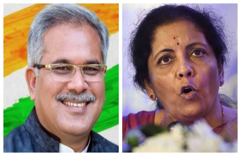 मंदी पर भूपेश बघेल ने केंद्रीय वित्त मंत्री को दी सलाह, कहा- छत्तीसगढ़ के विकास मॉडल का करें अध्ययन