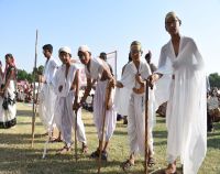 bikaner news : students seen in Gandhi ji's costumes