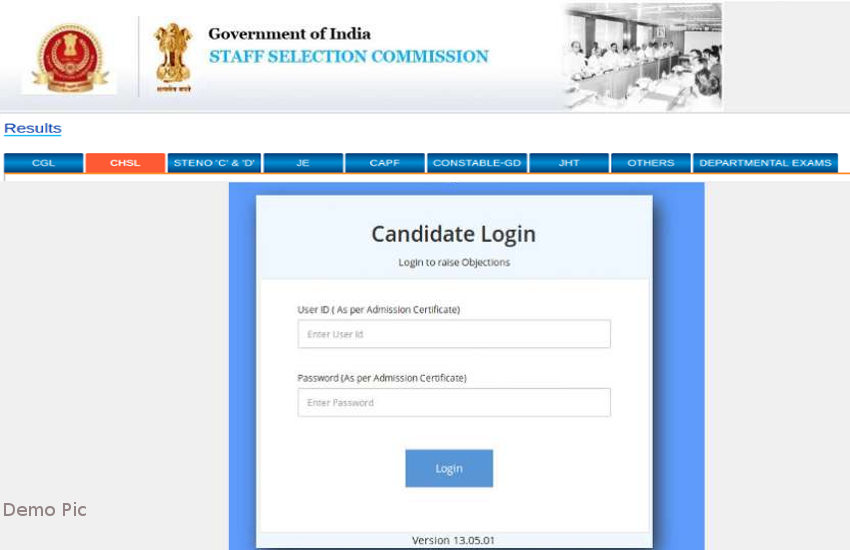 How To Check SSC CHSL 2018 Result Tier 1st 