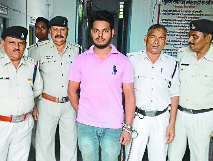महाराजपुर में हुई हत्या का आरोपी कट्टा सहित गिरफ्तार