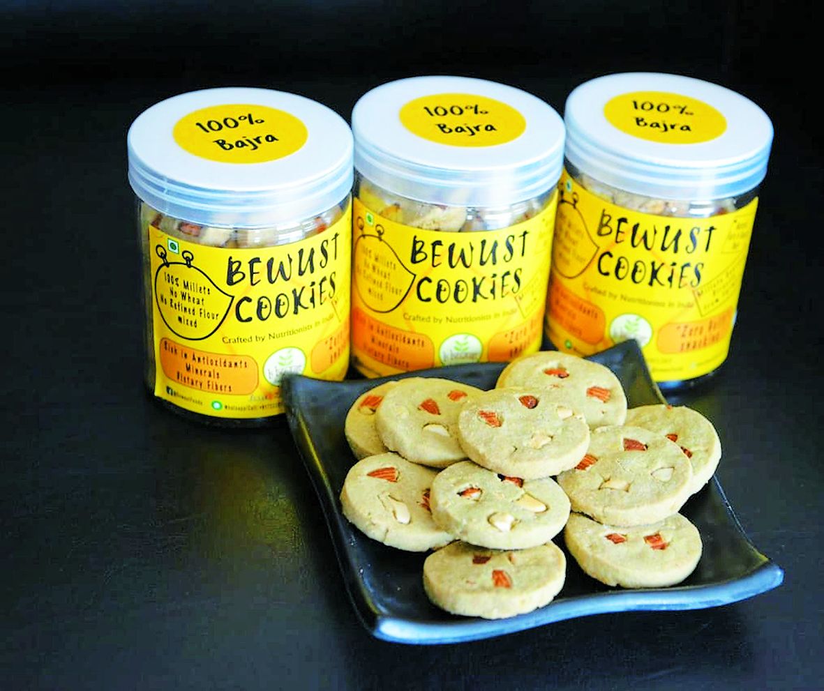 Bajra-made cakes and cookies entice the youth