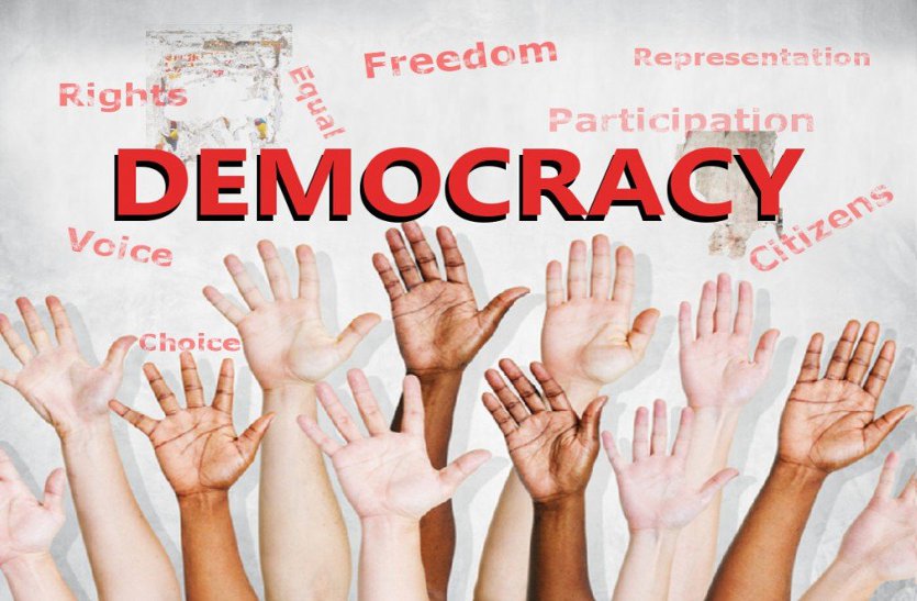 Getting freedom is another name for democracy