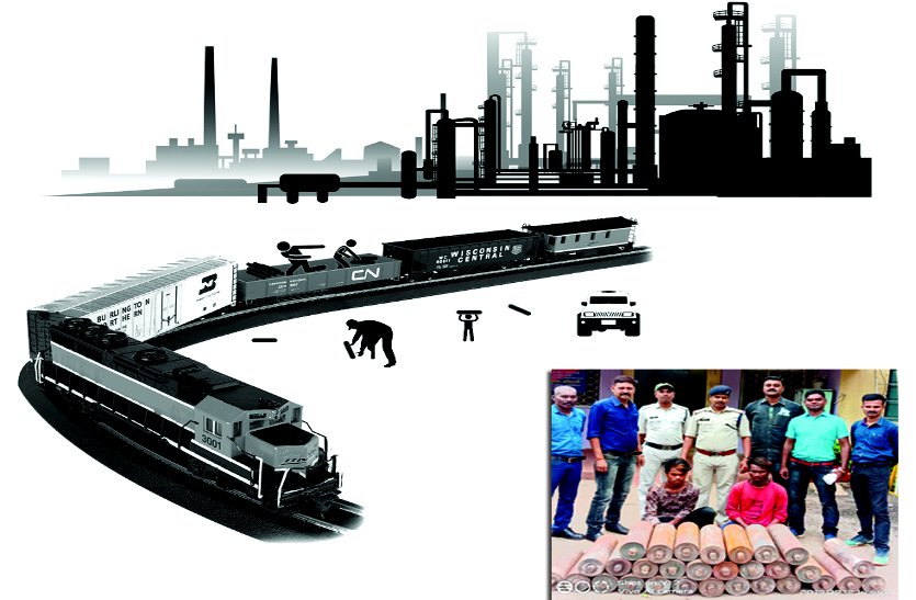 BSP: फिल्मी स्टाइल में लोहा चोरी, मालगाड़ी में छिपकर प्लांट के अंदर घुसते थे चोर, सुबह फिर हो जाते थे उसी ट्रेन में सवार