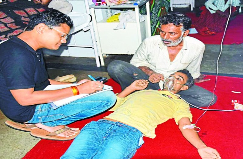 थाने में फिनाइल पीने वाले युवक की मौत, टीआई निलंबित