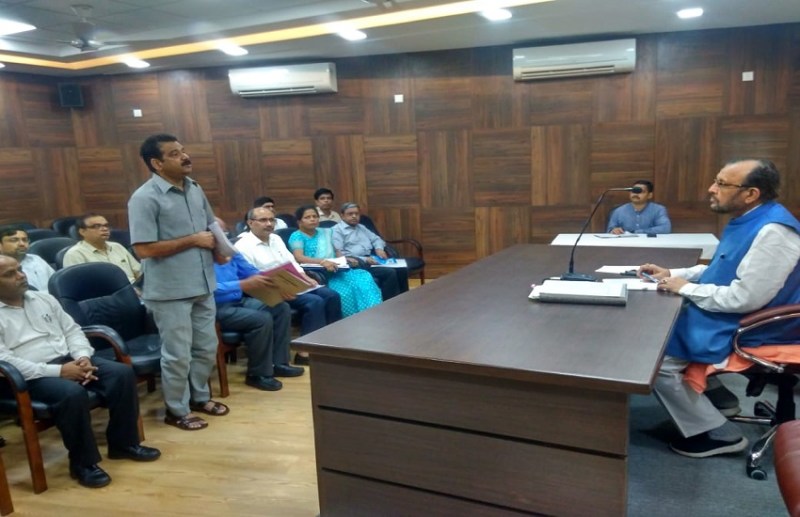 Finance Minister Suresh Sinha