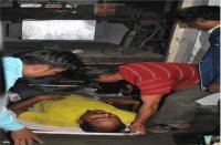 bus accident,ujjain crime news,Indore Road,Nanakheda police station,indore toll booth,