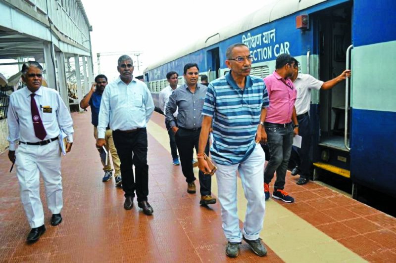 PCCM inspected at Satna railway station