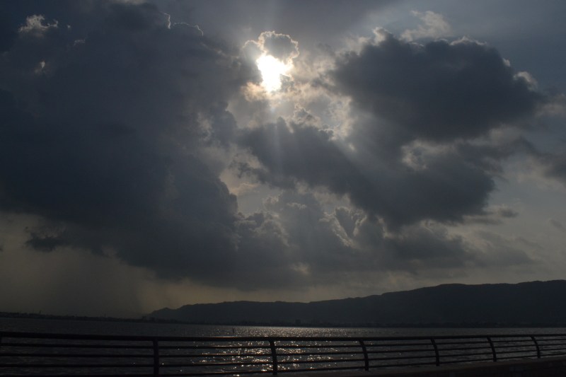 clouds scatter in ajmer