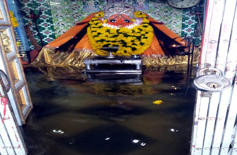 दूणजा माता के चरणों में पहुंचा सरोवर का पानी, खुशहाली के संदेश से ग्रामीणों में खुशी की लहर