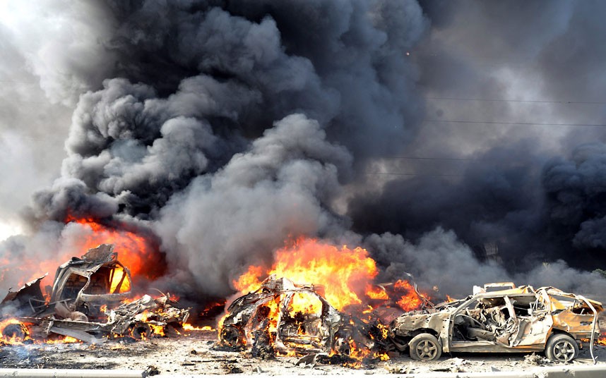 Car bomb blast in syria