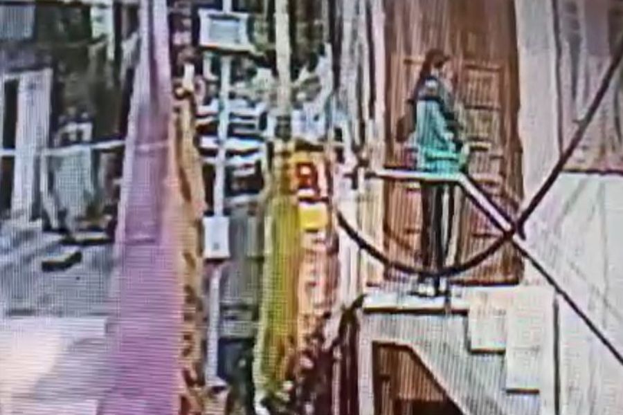श्याम मंदिर से साठ हजार रुपए चोरी, वारदात सीसीटीवी में कैद