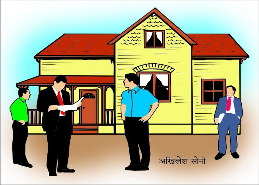 What did PM do after taking housing installment, news in hindi, mp news, dabra news