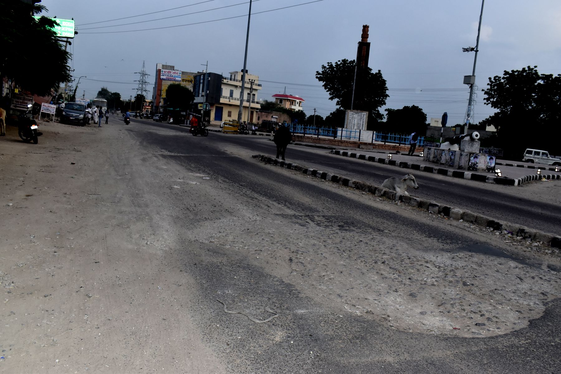 Road conditions decayed in Nagaur district