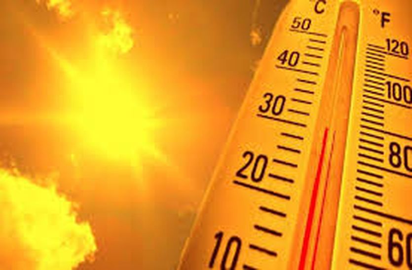 temperatures near 40 degrees in bikaner