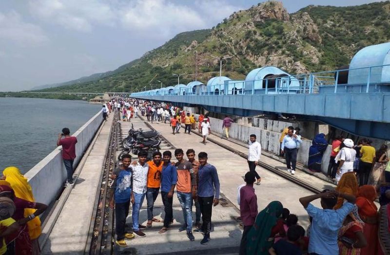 बारिश थमी लेकिन बीसलपुर बांध में पानी की आवक जारी