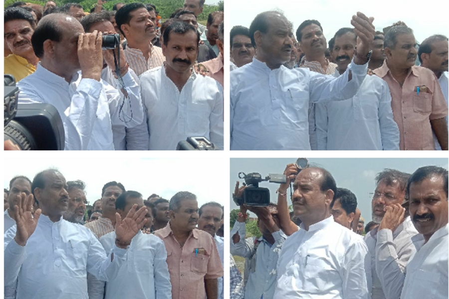 लोकसभा अध्यक्ष ने दूरबीन से देखा 9 दिन से टापू बना बालापुरा गांव का हाल, उफनती चंबल की लहरों के बीच फंसे 400 लोग