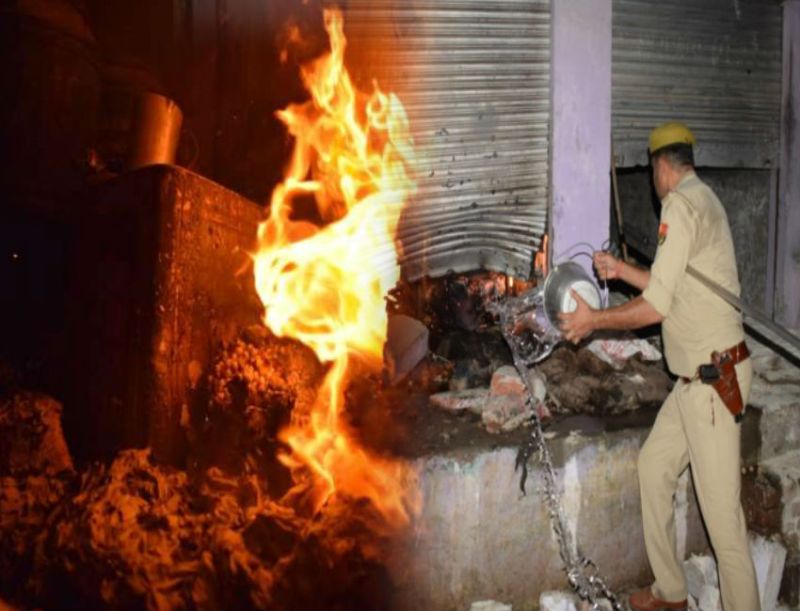 हिंदू किशोरी के अपहरण के बाद गर्माया माहौल, भीड़ का तांडव, पथराव के बाद खोखों और दुकानों में आगजनी