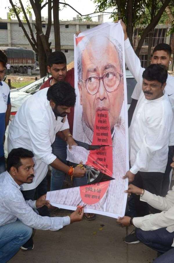 A speech was written in the post of former chief minister